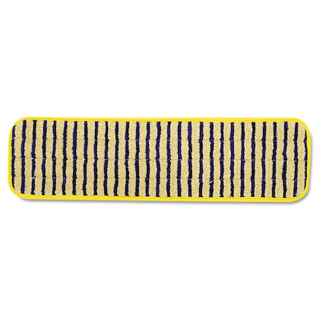 Rubbermaid Commercial Medium Scrubber Pad, Yellow, Microfiber, PK6 FGQ81000YL00